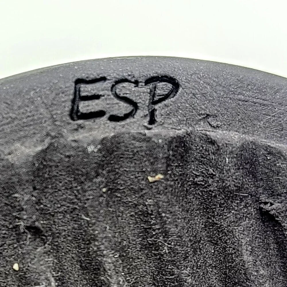ESP Pottery Glazed Clay Candle Holder - Grey
